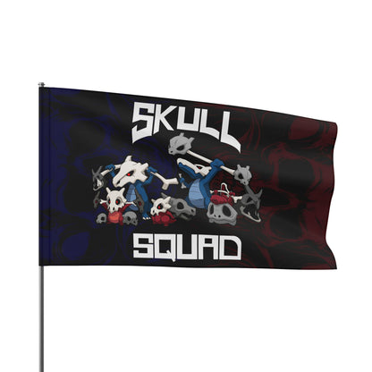 Skull squad custom Flag