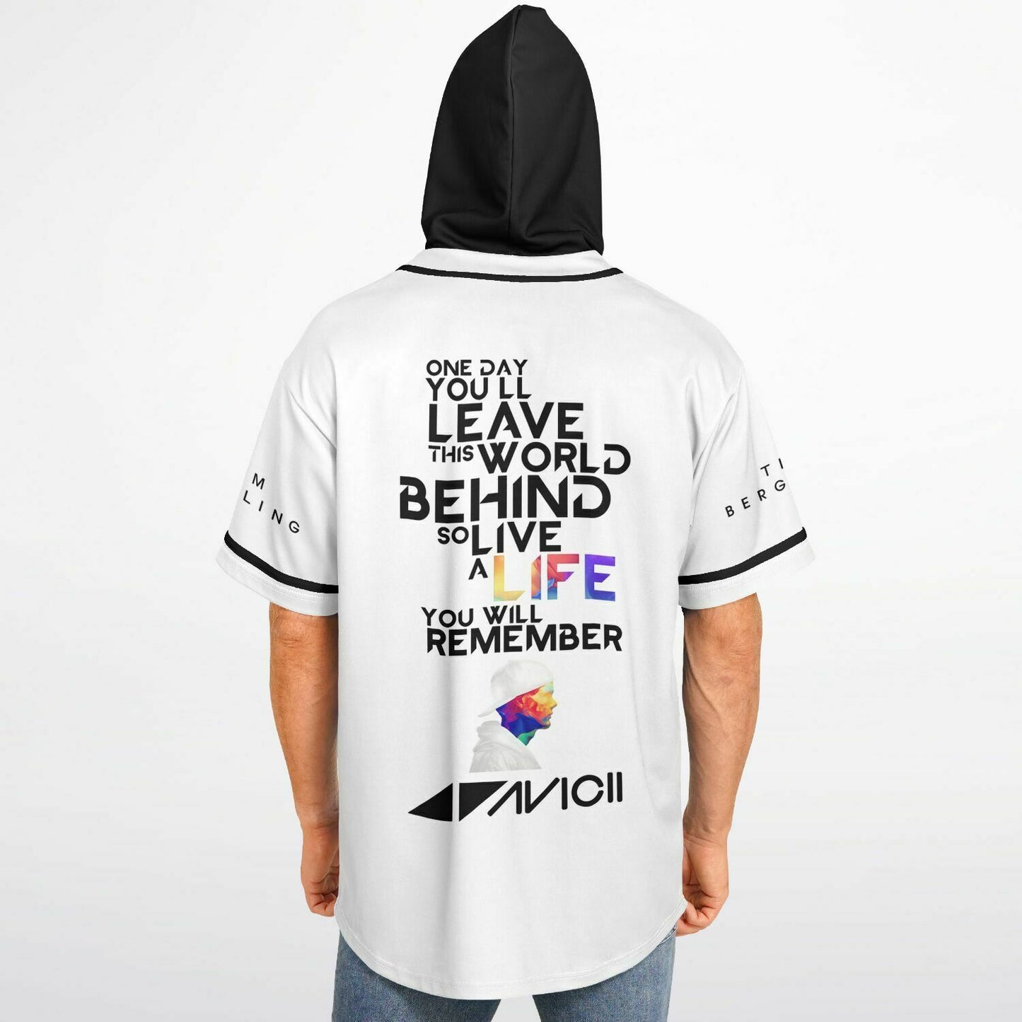One day Hooded Baseball Jersey