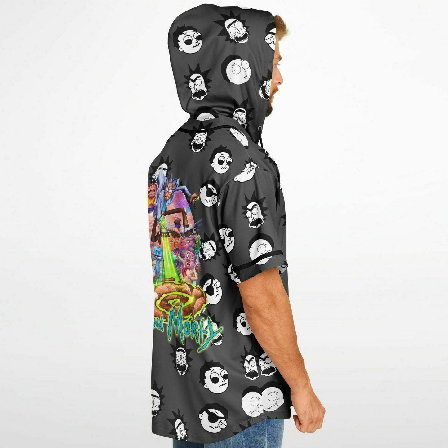 Get Schwifty Hooded Baseball Jersey
