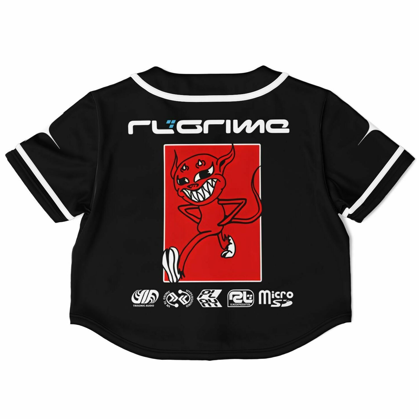 Christine Cropped Baseball Jersey