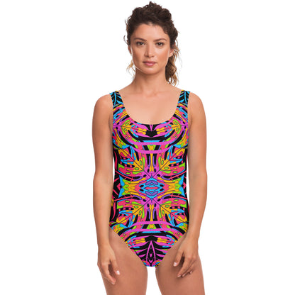 Fallen Leaves rave bodysuit