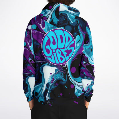 Marbled Purple Hoodie