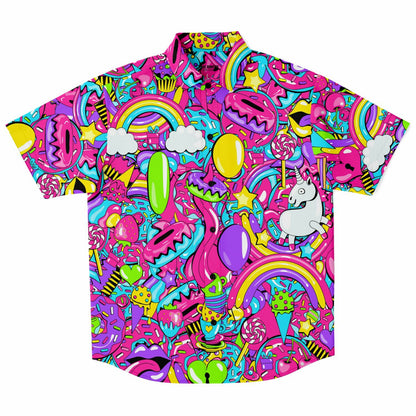 Good vibes Short buttons up shirt