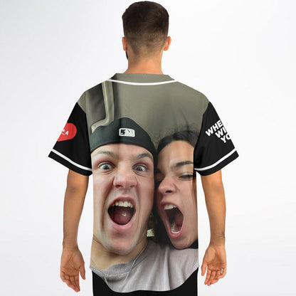 D+A custom Baseball Jersey