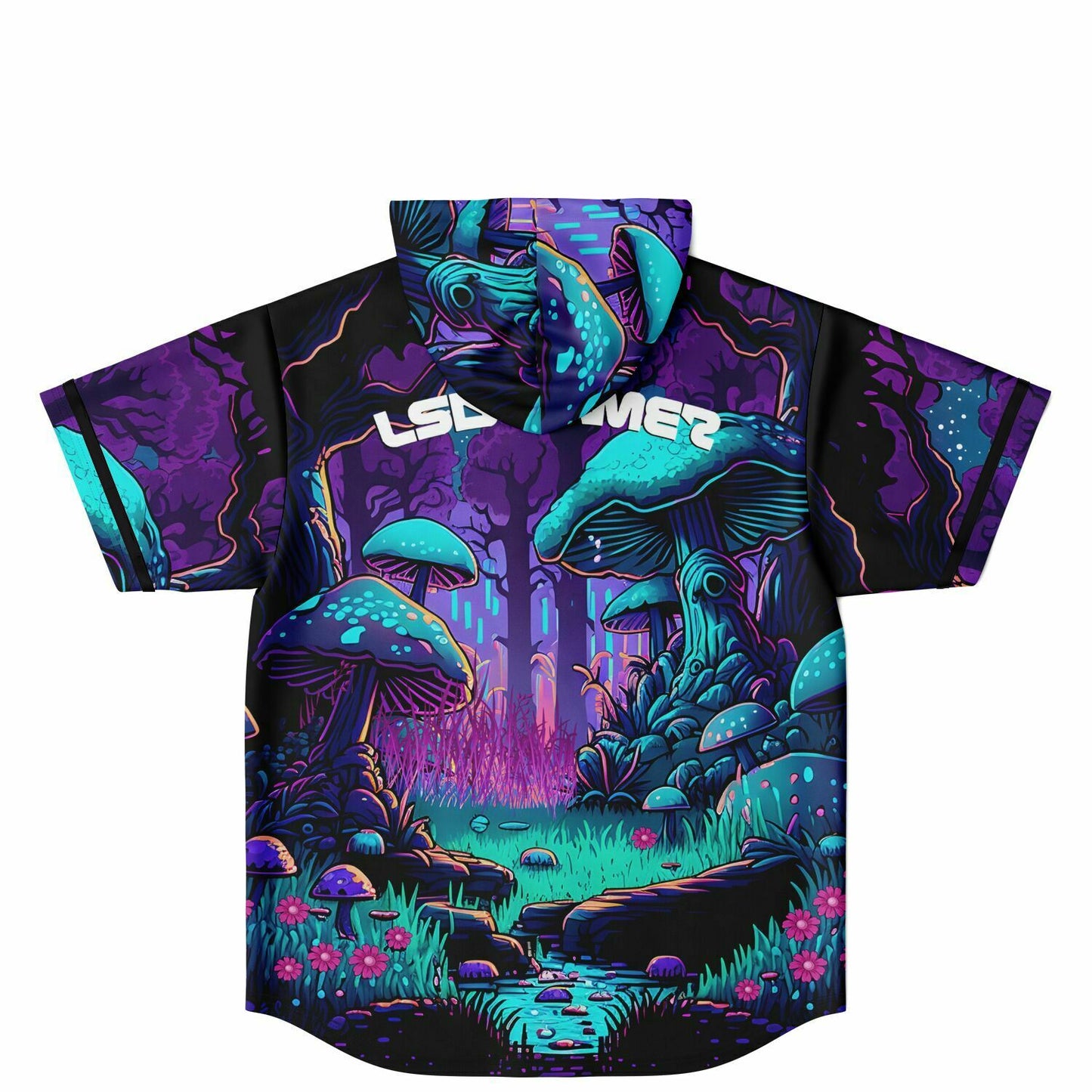 Lsdreamer Hooded Baseball Jersey