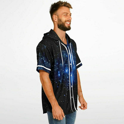 All in one Hooded Baseball Jersey