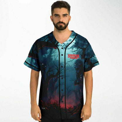 Stranger things Halloween Baseball Jersey
