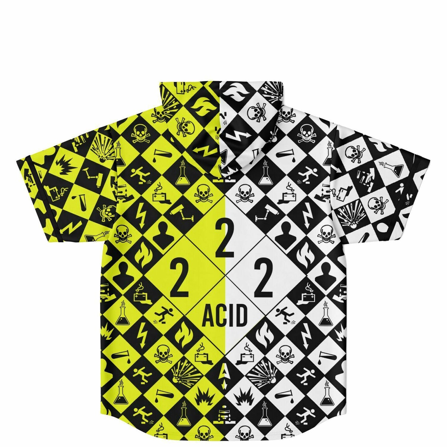 Acid Hooded Baseball Jersey