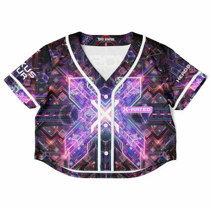 Megan custom Cropped Baseball Jersey