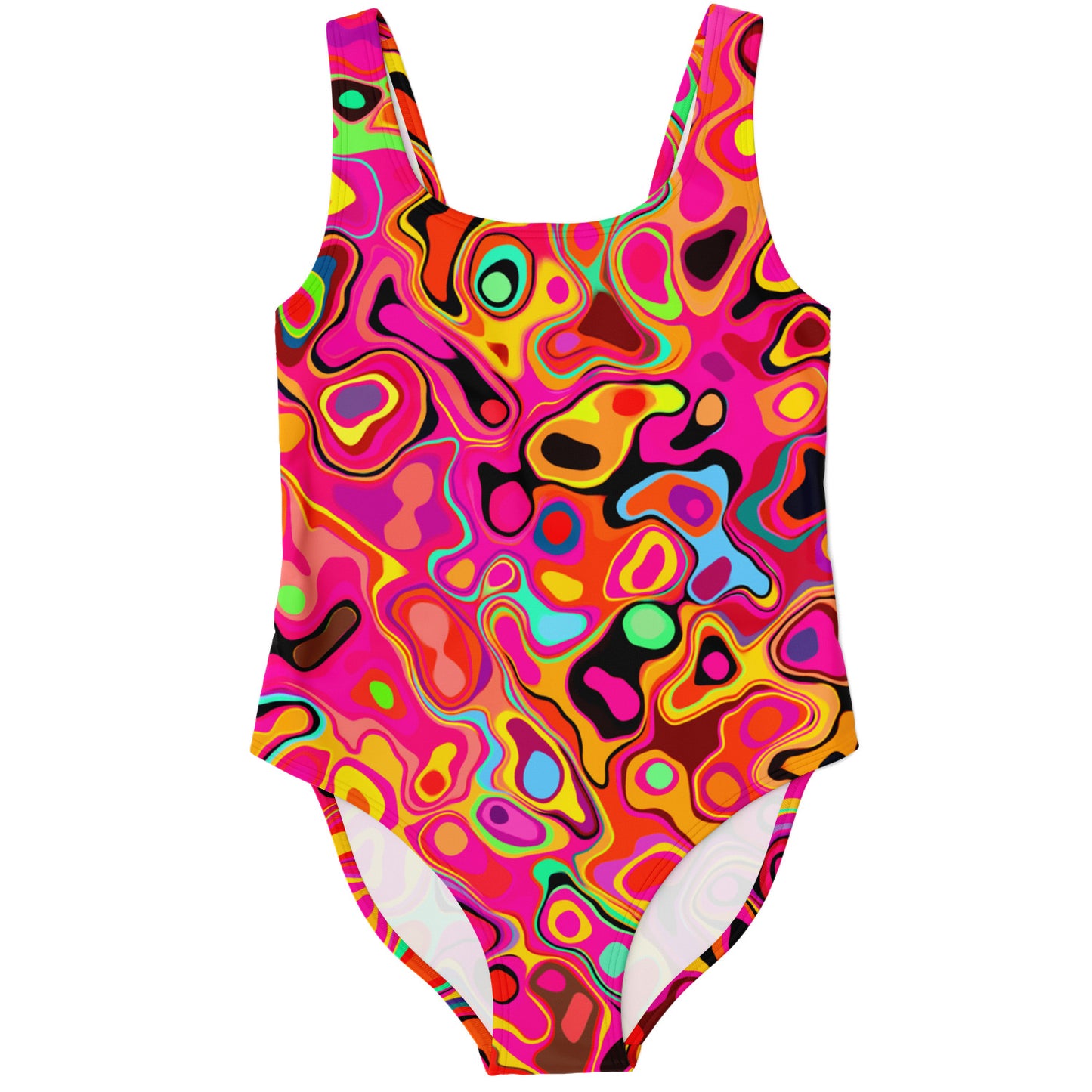 Trippy MArbled rave body suit