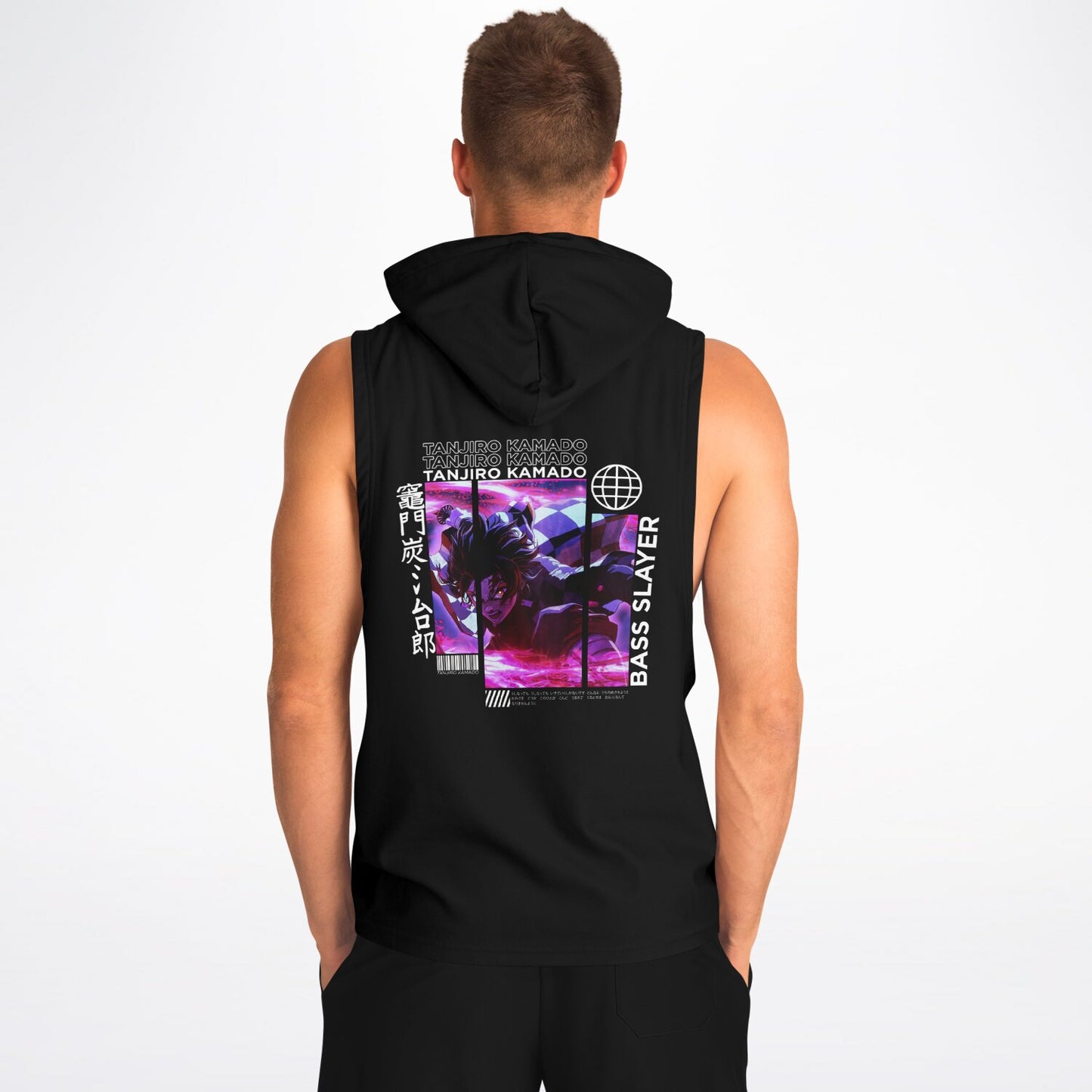Bass slayer Sleeveless hoodie