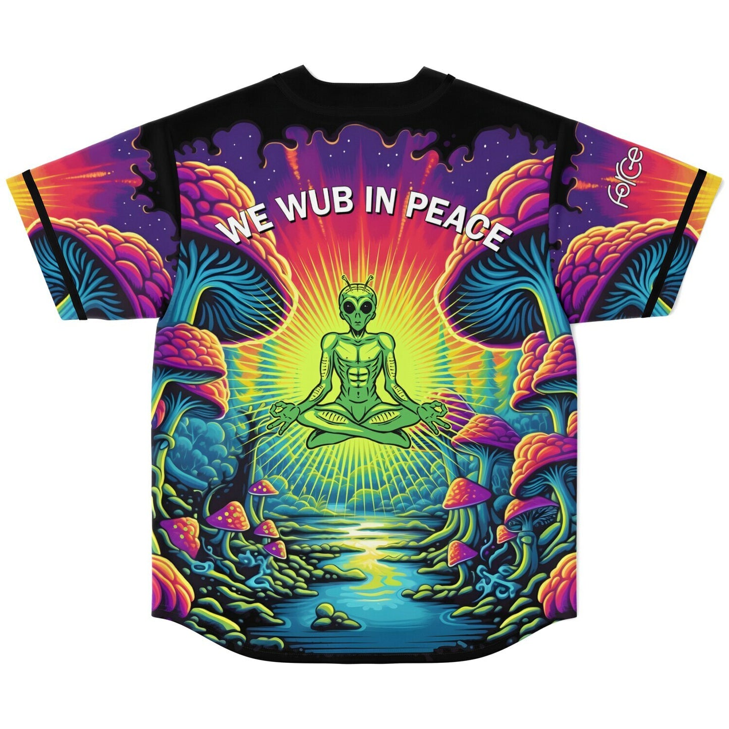 forcefield festival custom Baseball Jersey V1