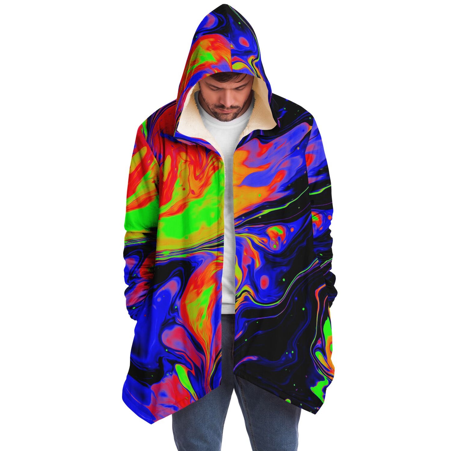 Acid trip rave Cloak