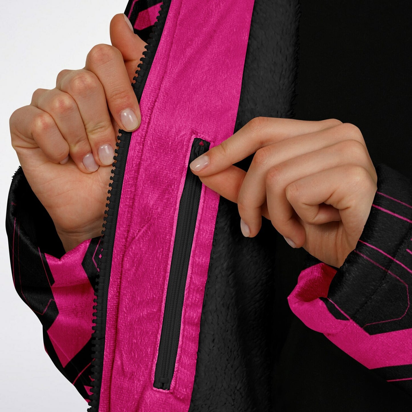 Cyber Zipper Cloak