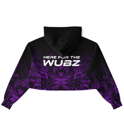 Here for the wubz Cropped Hoodie