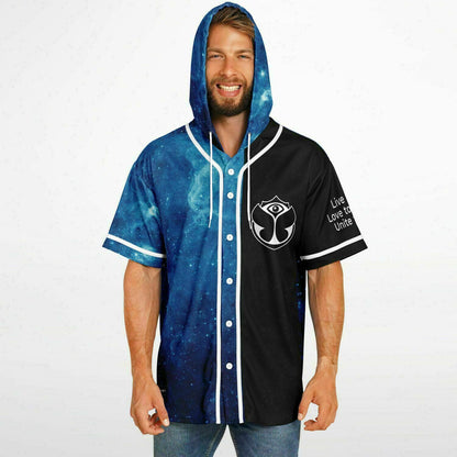 Jenny Chan Hooded Baseball Jersey  V1
