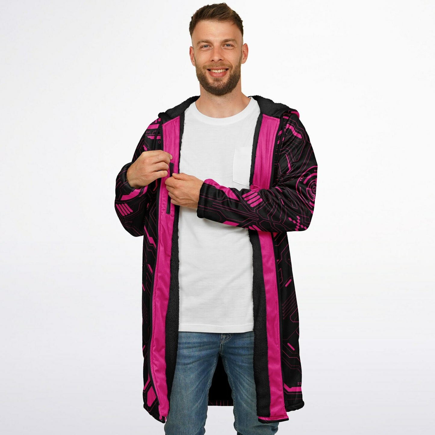 Cyber Zipper Cloak