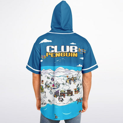 Nick S custom Hooded Baseball Jersey