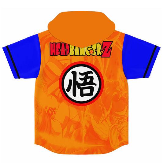 Headbangerz Hooded baseball jersey