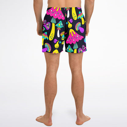 Acid Mushrooms Swim Trunks