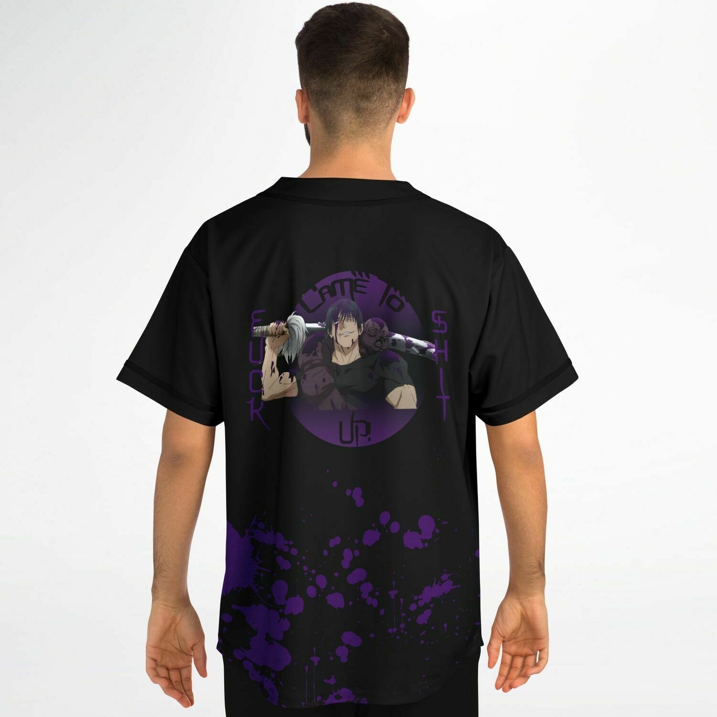 I came to fuck shit up Baseball Jersey