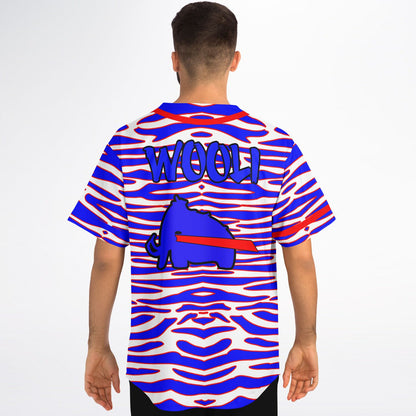 Wooli zebra Baseball Jersey