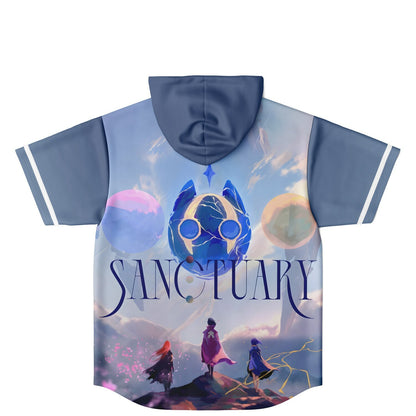 Ethank custom Hooded Baseball Jersey V2