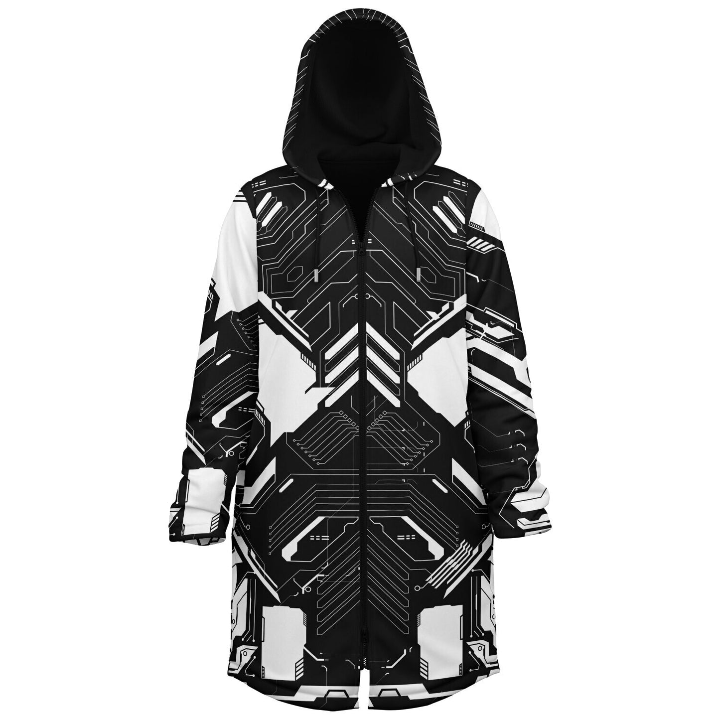 Cyber Zipper Cloak