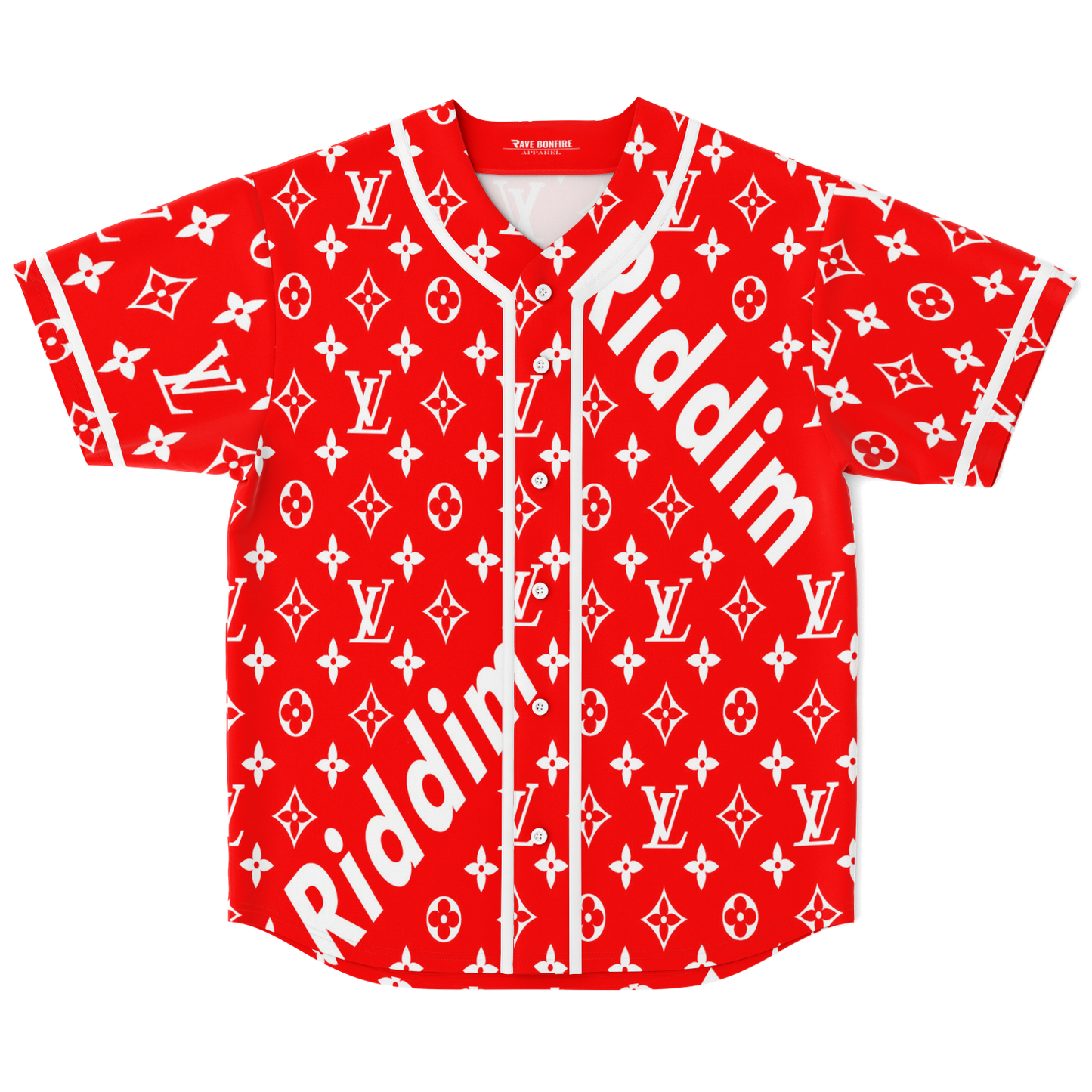 LV x  Riddim baseball jersey