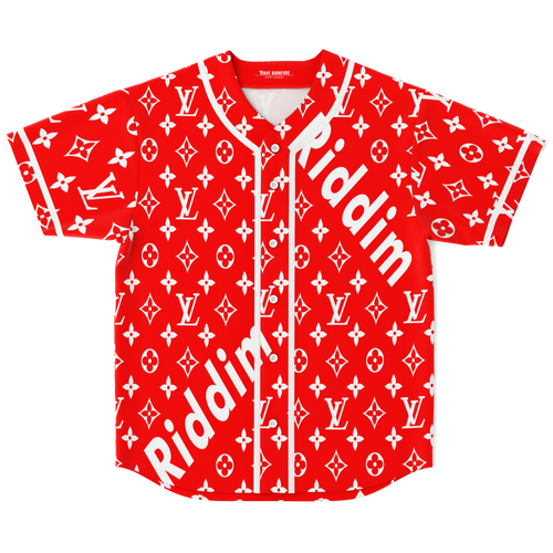 LV x  Riddim baseball jersey
