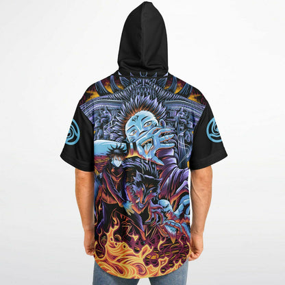 Sakuna Hooded Baseball Jersey