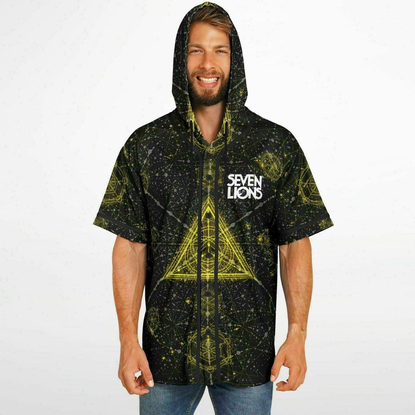 Codex Hooded Baseball Jersey