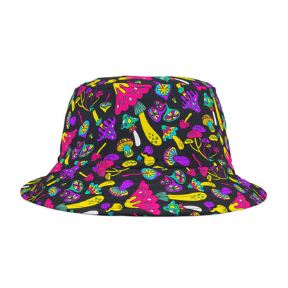 Trippy mushrooms Bucket Hat
