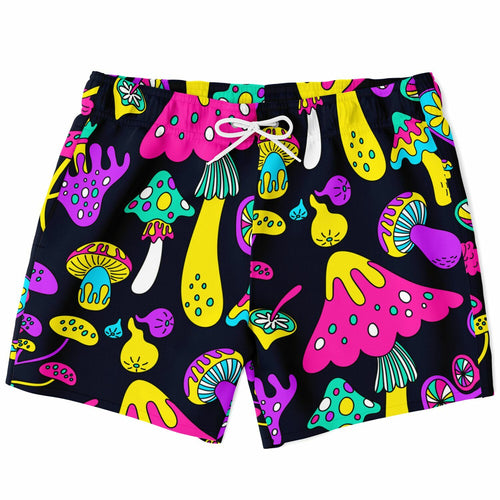 Acid Mushrooms Swim Trunks