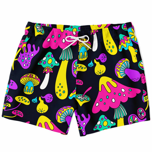 Acid Mushrooms Swim Trunks