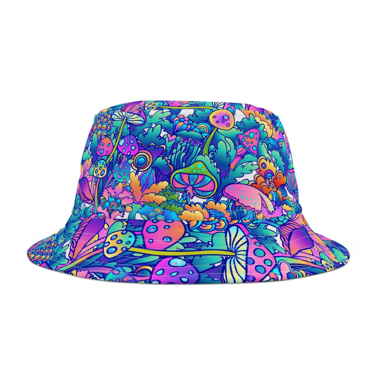 Colorful mushrooms Bucket Hat