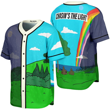 Chasin's the light Premium Baseball Jersey