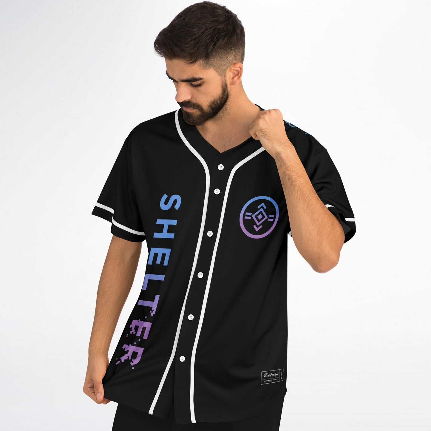 Amber custom Baseball Jersey