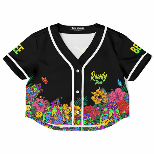 Rowdy Town Cropped Baseball Jersey V2