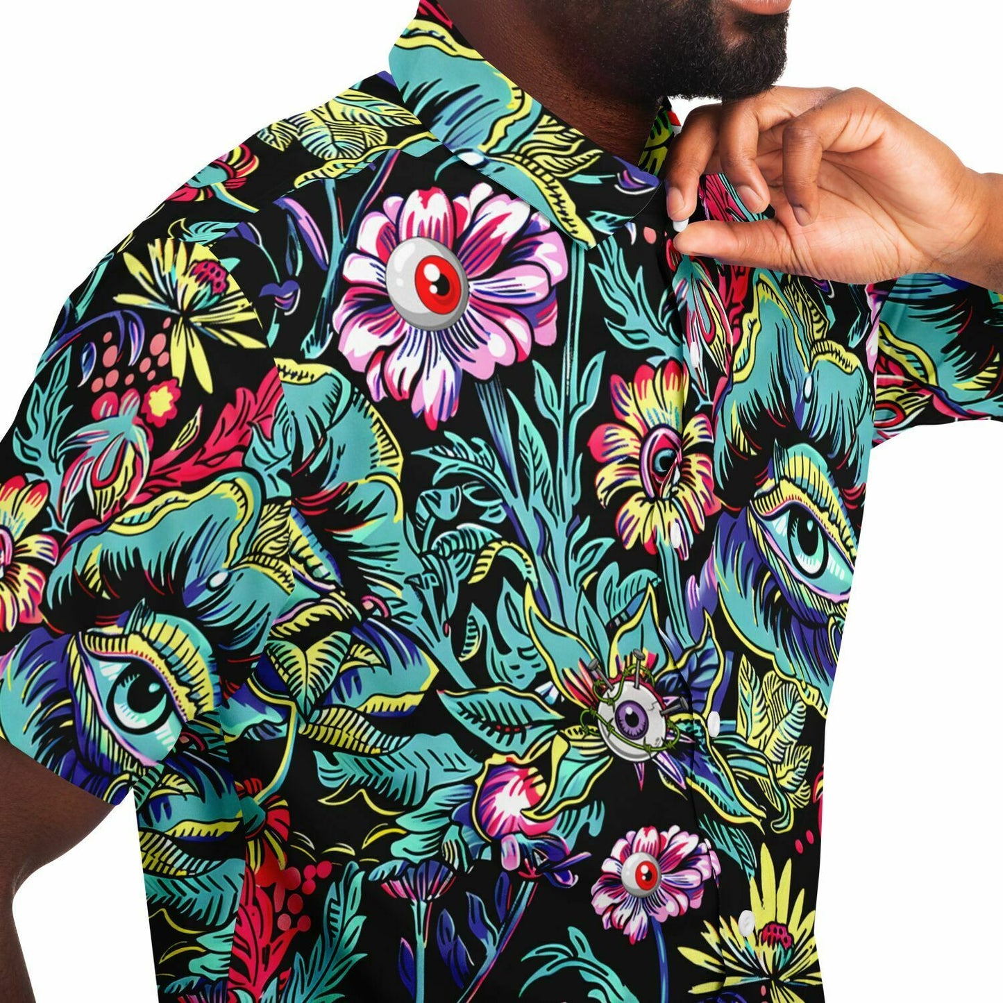 Stay Trippy Buttons up shirt