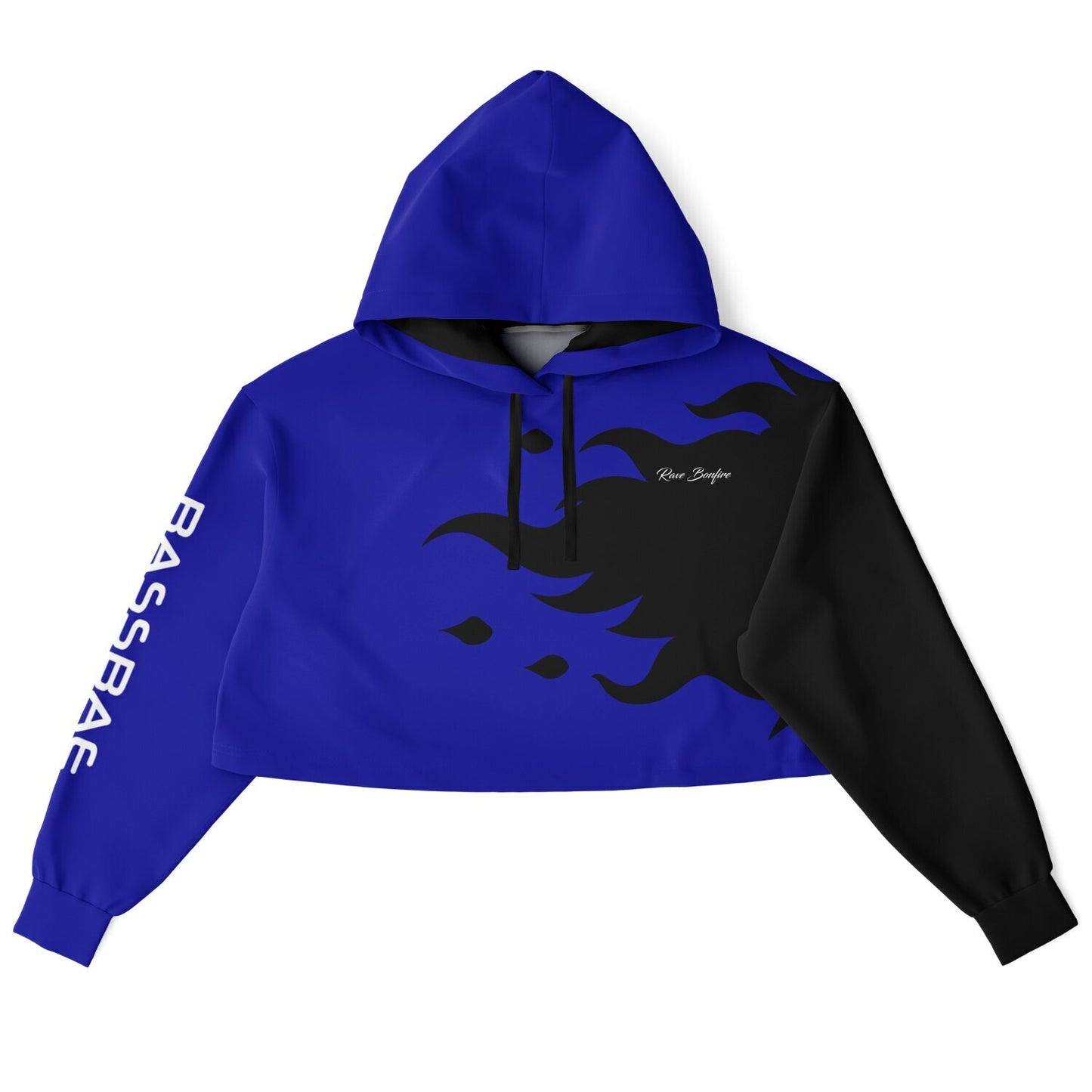 Bassbae cropped hoodie