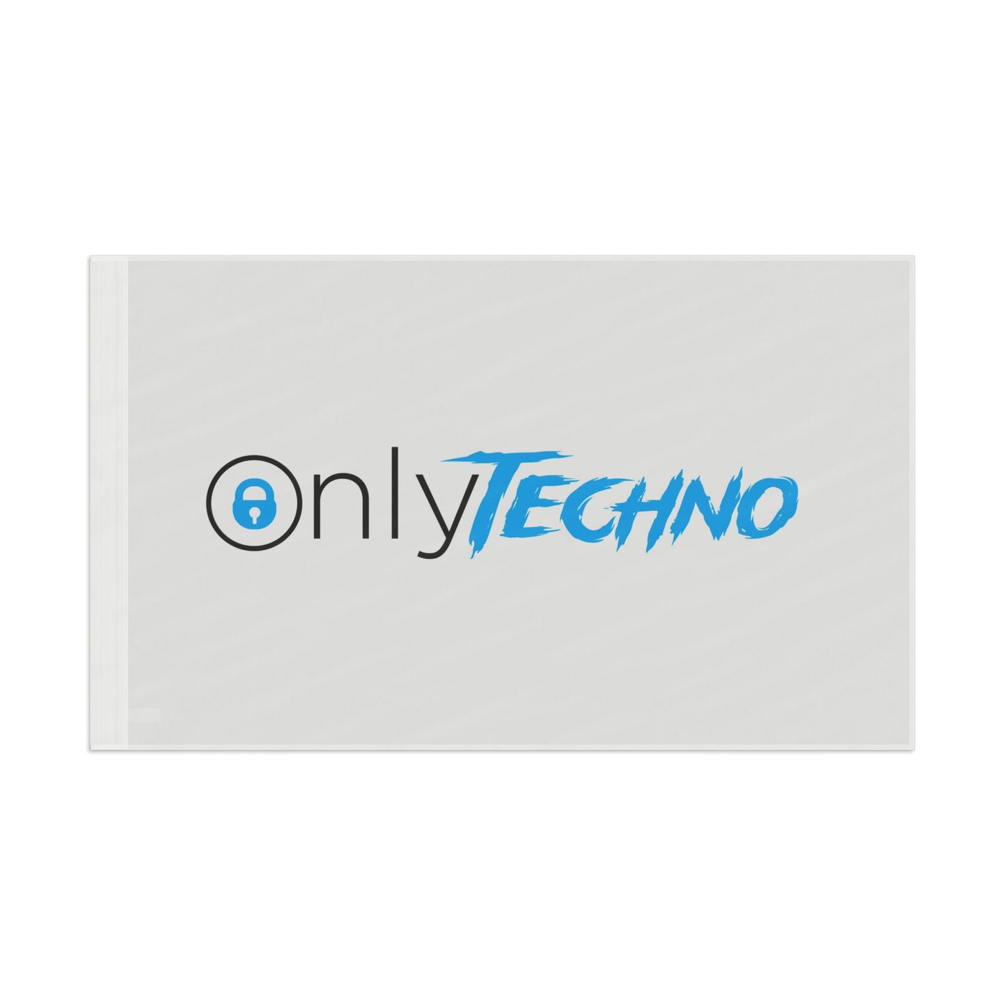 Only Techno custom Flag