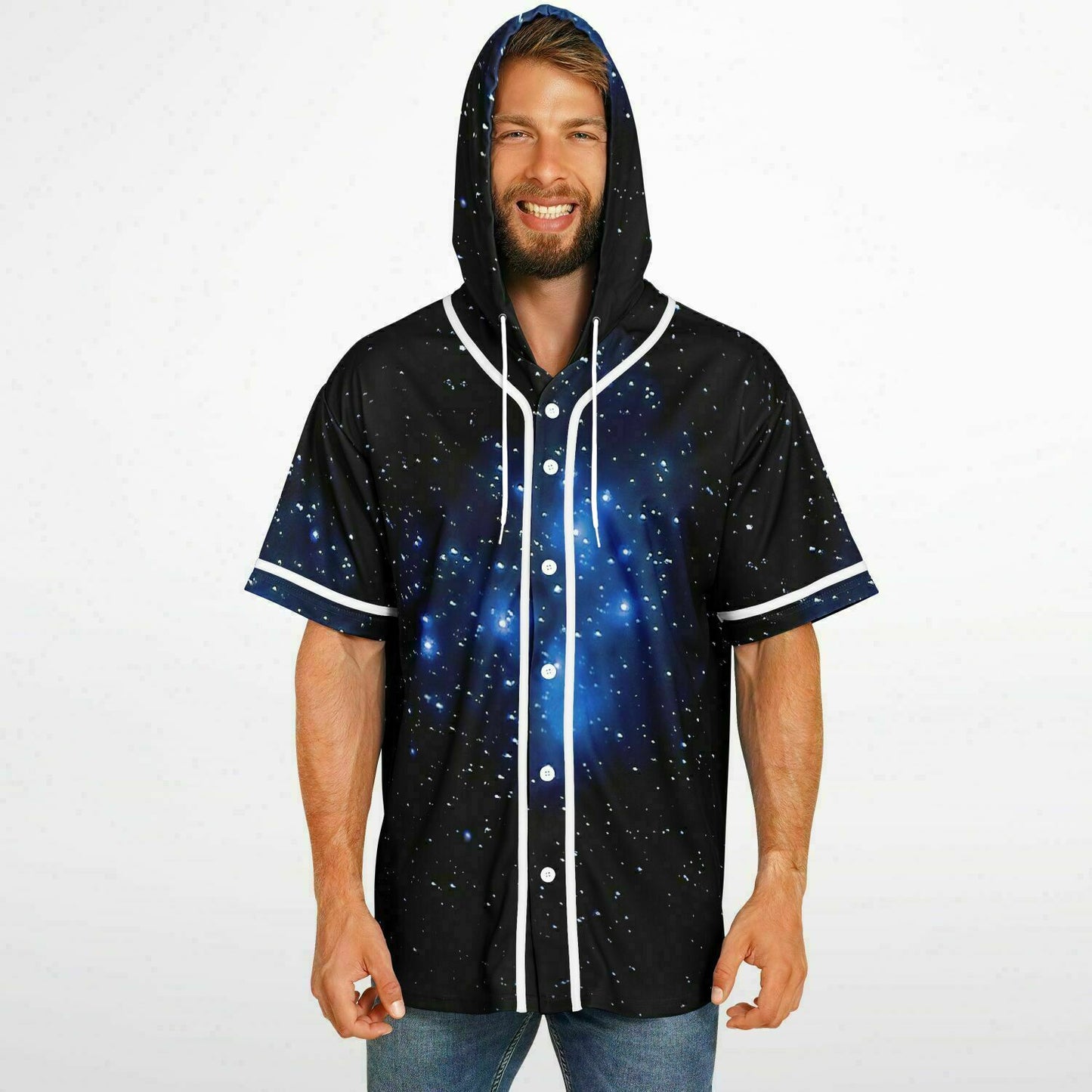 All in one Hooded Baseball Jersey