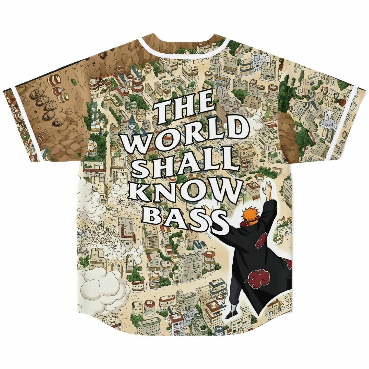 This world shall know bass Baseball Jersey