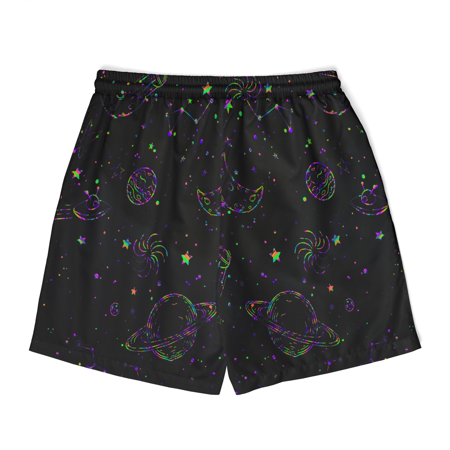 Colorful galaxy Swim Shorts (Printify)