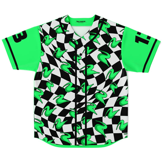 Worm time babe Baseball Jersey
