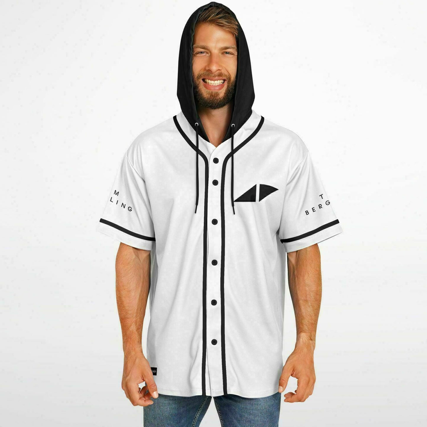 One day Hooded Baseball Jersey