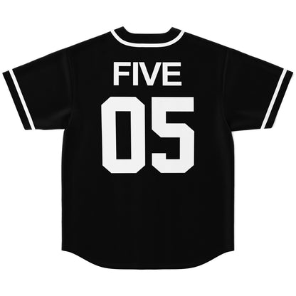 Five custom Baseball Jersey
