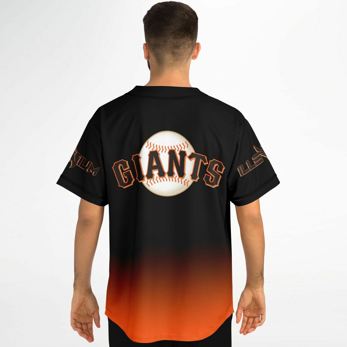 James giants custom Baseball Jersey