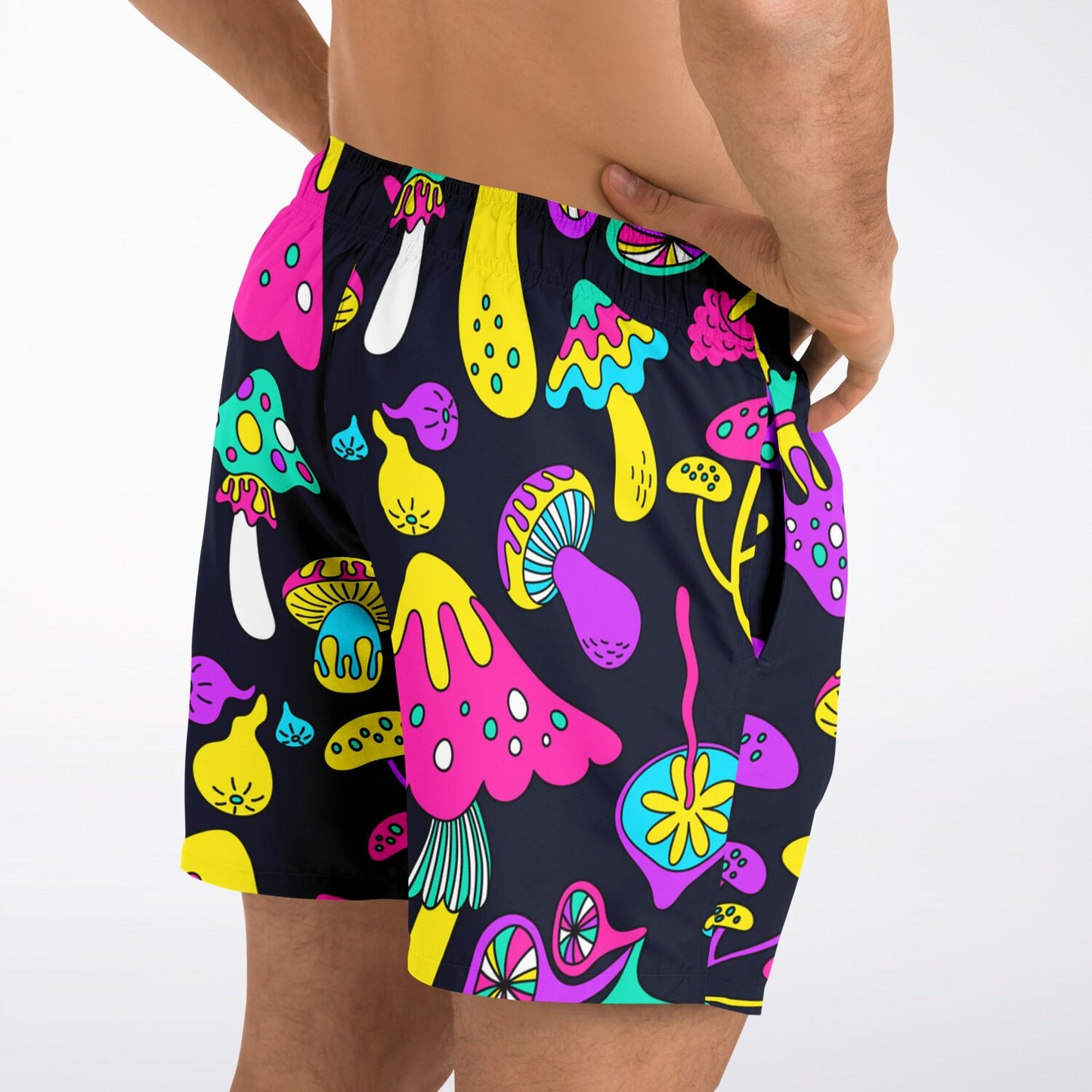 Acid Mushrooms Swim Trunks